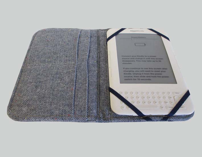 Plastic free kindle cover