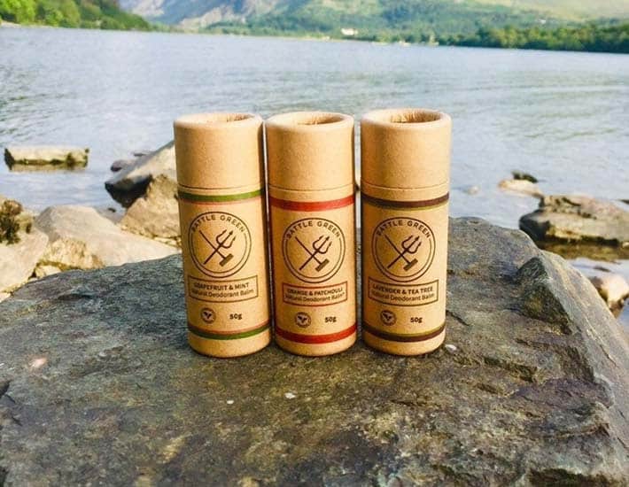 Plastic free deodorant gift