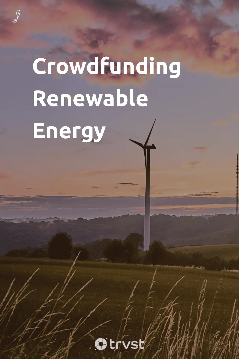 Pinterest Image for Crowdfunding Renewable Energy