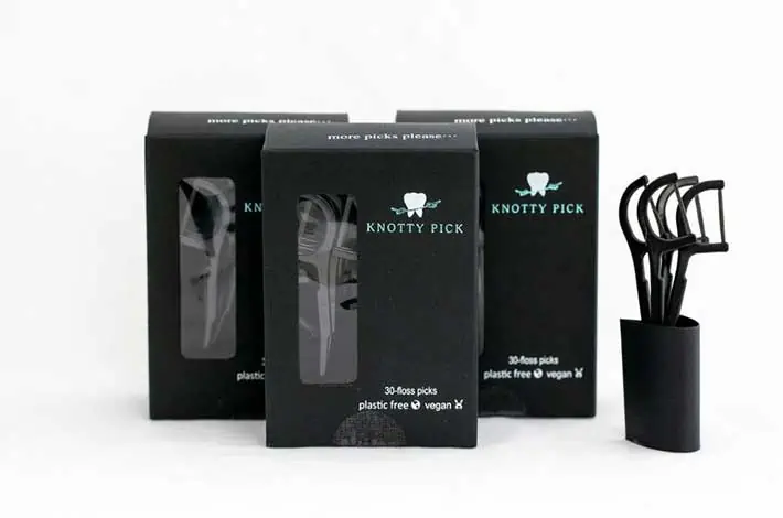 Knotty Biodegrdable Eco Friendly Floss Pick