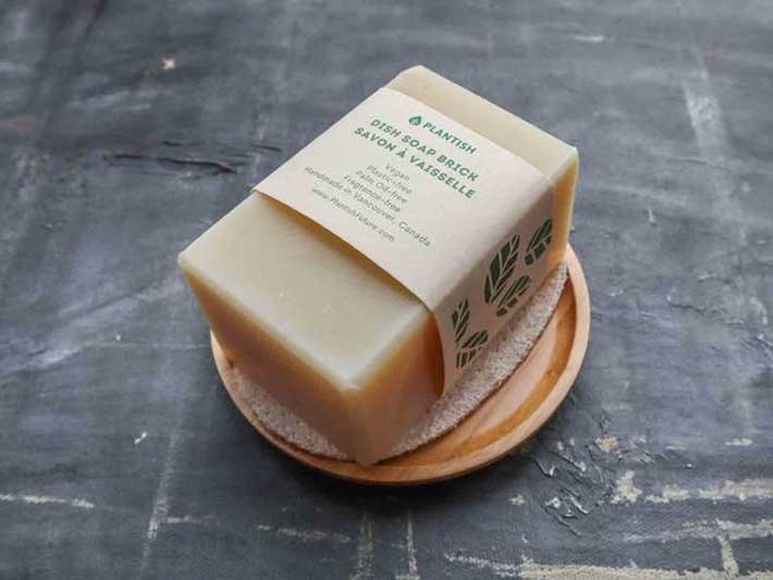 Plantish Dish Soap Brick