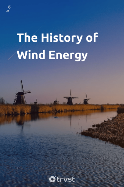 Pin Image Portrait The History of Wind Energy