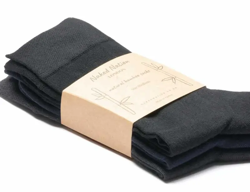 Naked nation bamboo socks
