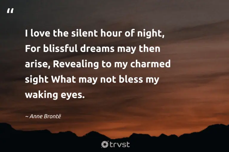 "I love the silent hour of night, For blissful dreams may then arise, Revealing to my charmed sight What may not bless my waking eyes." -Anne Brontë #trvst #quotes #changetheworld #bethechange #dark #love #silence #silent #meditate 