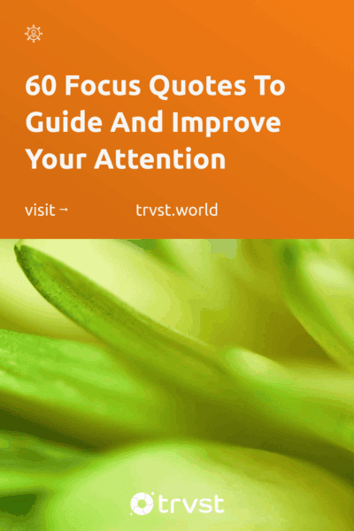 Pinterest Image for 60 Focus Quotes To Guide And Improve Your Attention