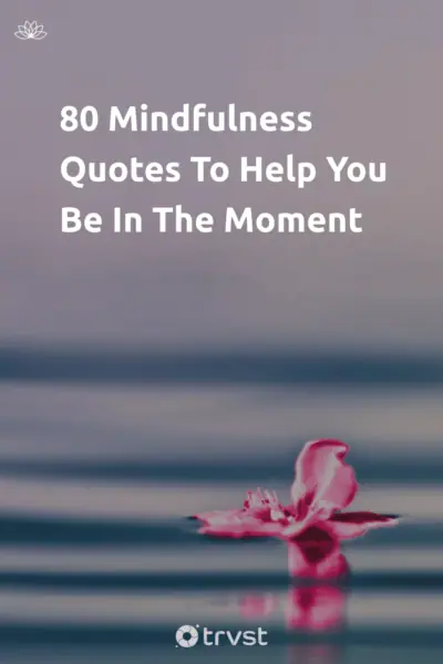 Pin Image Portrait 80 Mindfulness Quotes To Help You Be In The Moment