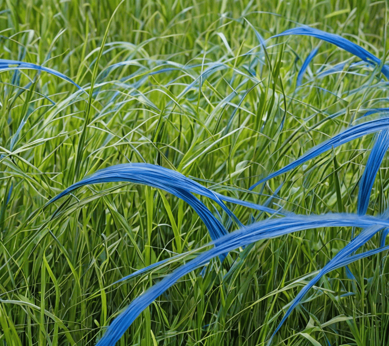 Swirling patterns in a field depicting dynamic energy