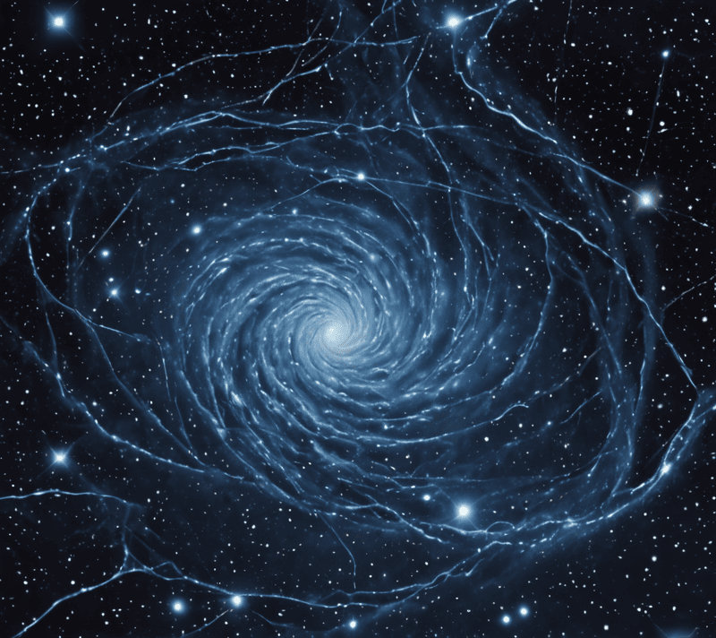 Galaxy symbolizing experiential and educational enrichment