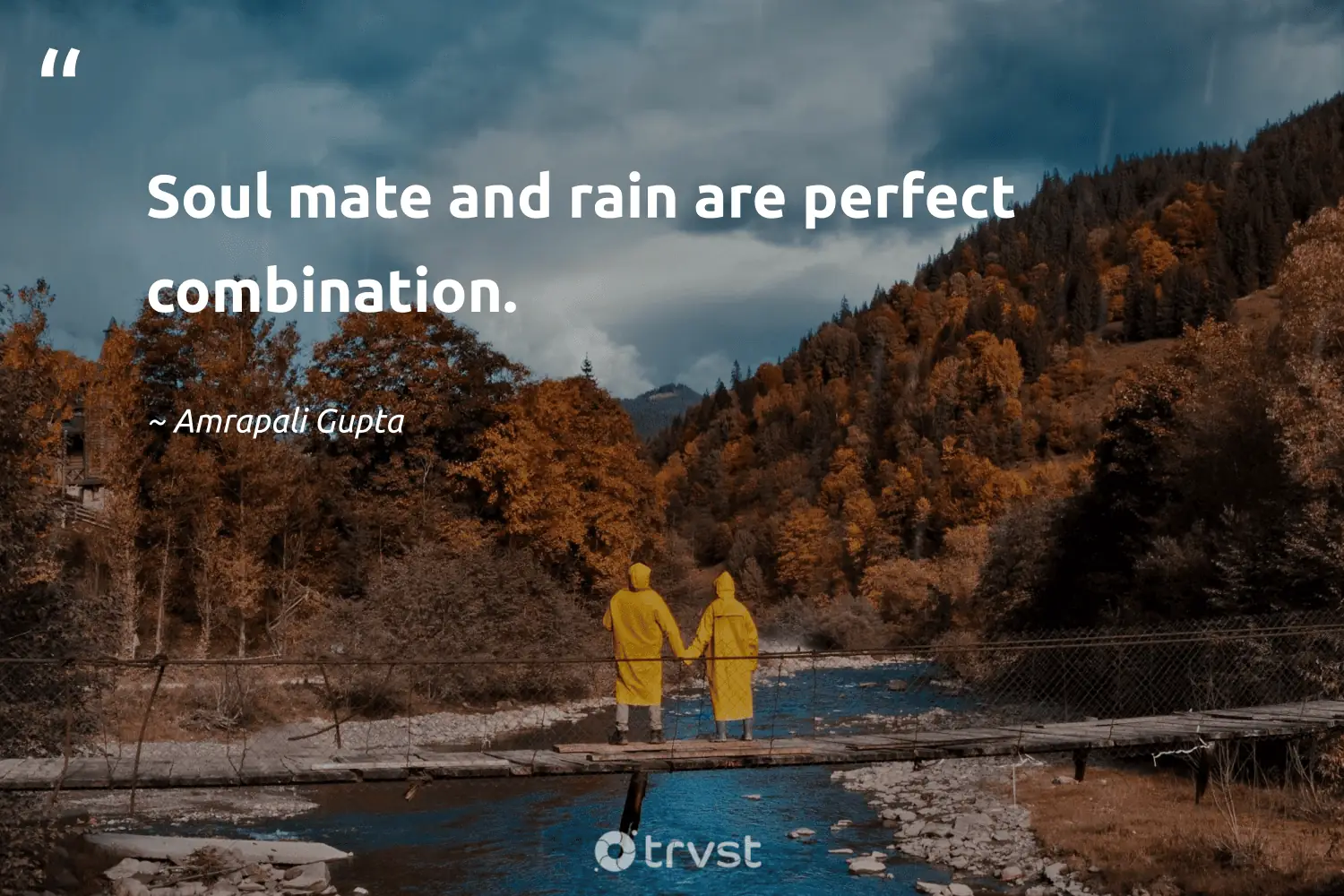 "Soul mate and rain are perfect combination." -Amrapali Gupta #trvst #quotes #beinspired #bethechange #Rain #perfect #rainyday #Dance #raindrops 