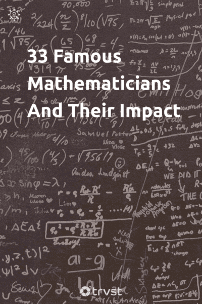 Pin Image Portrait 33 Famous Mathematicians And Their Impact