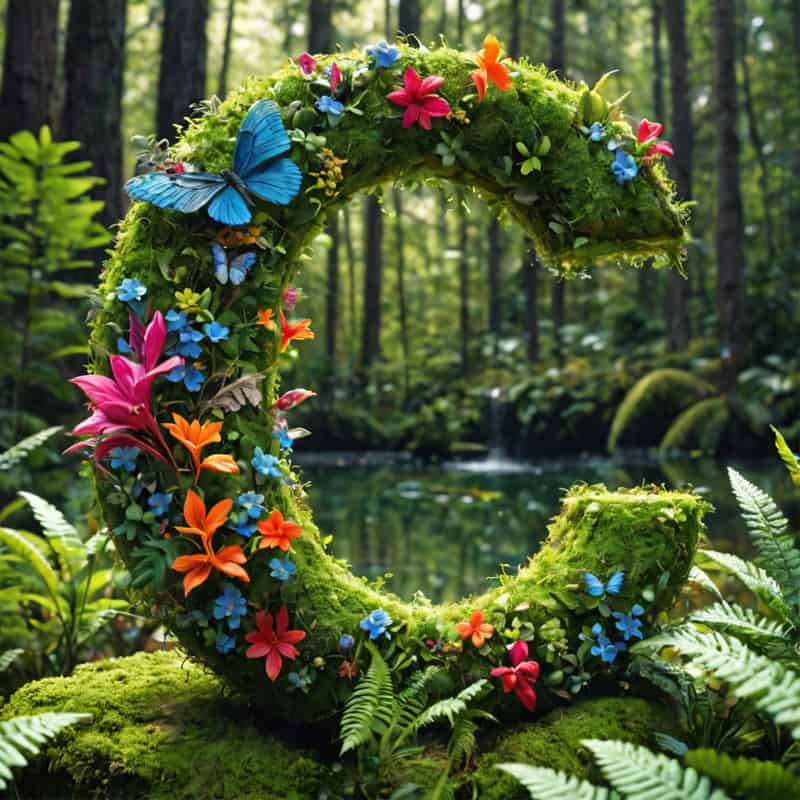 letter C nature