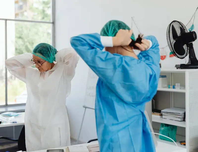 healthcare workers