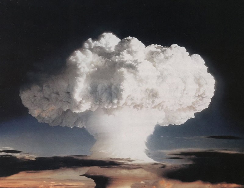 atmospheric nuclear test