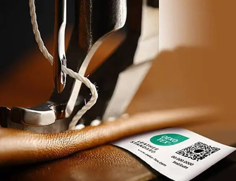 sewing sustainable fashion oeko tex tag