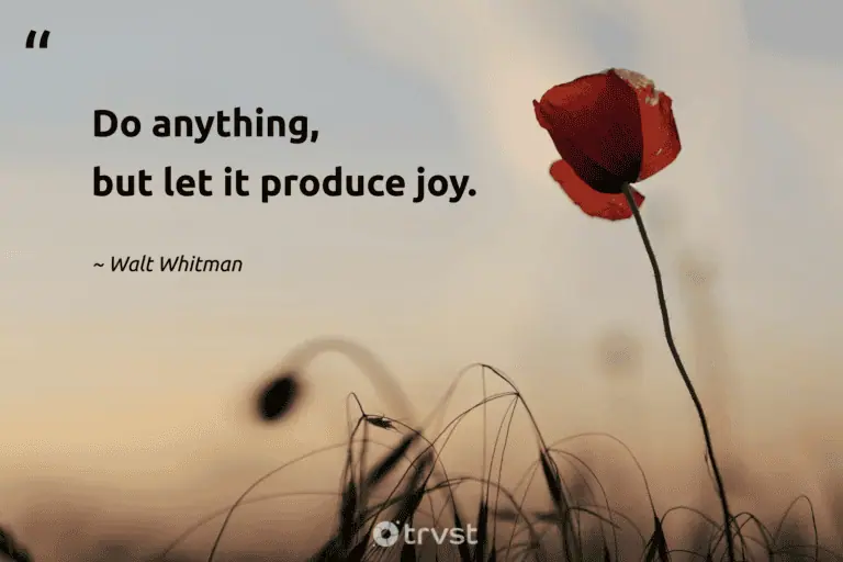 "Do anything, but let it produce joy." -Walt Whitman #trvst #quotes #collectiveaction #planetearthfirst #HavingFun #JustHavingFun