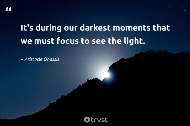"It's during our darkest moments that we must focus to see the light." -Aristotle Onassis #trvst #quotes #impact #dogood #HardLife #light #LifeIsHard