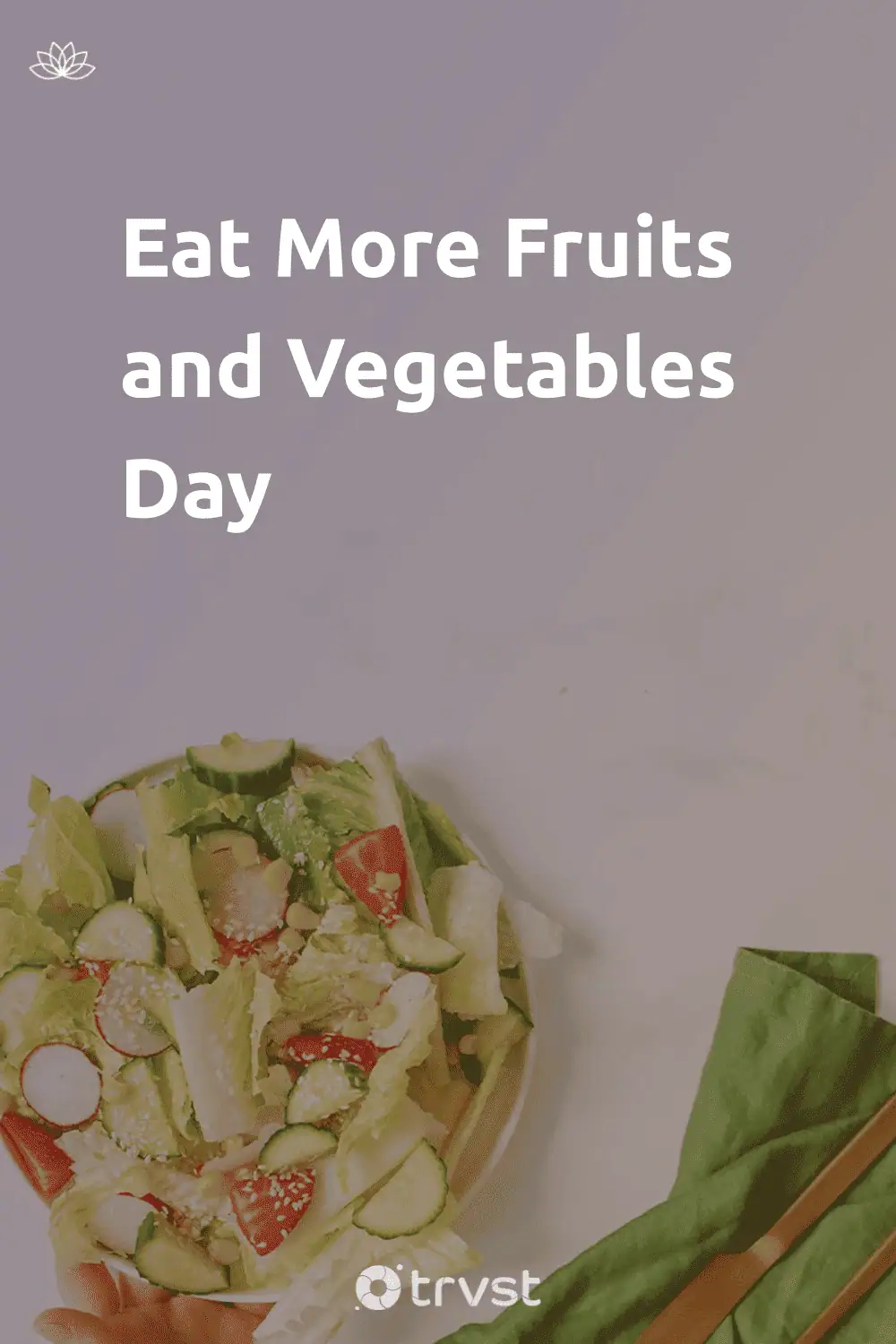 Pinterest Image for Eat More Fruits and Vegetables Day