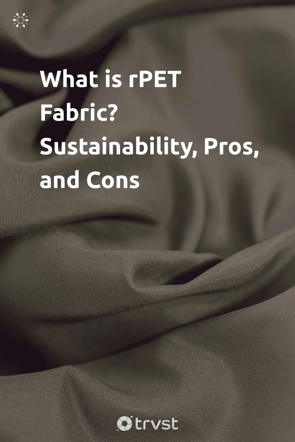 Pinterest Image for What is rPET Fabric? Sustainability, Pros, and Cons 