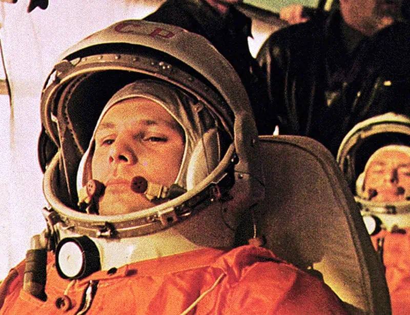 cosmonaut yuri gagarin orbited earth
