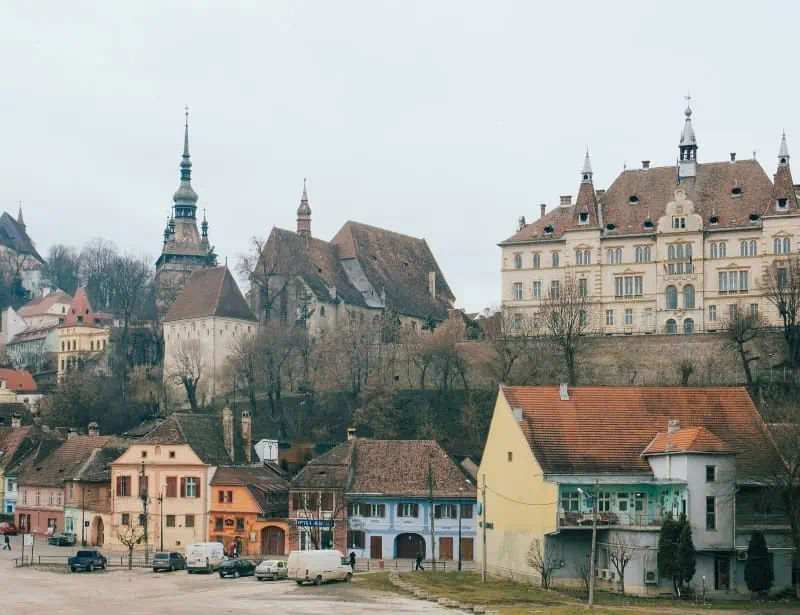 town of Sighișoara Romania origin of Vlad the Impaler inspiration of Dracula