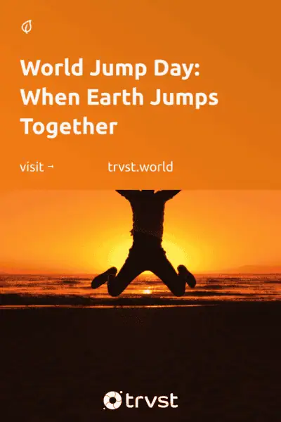 Pinterest Image for World Jump Day: When Earth Jumps Together