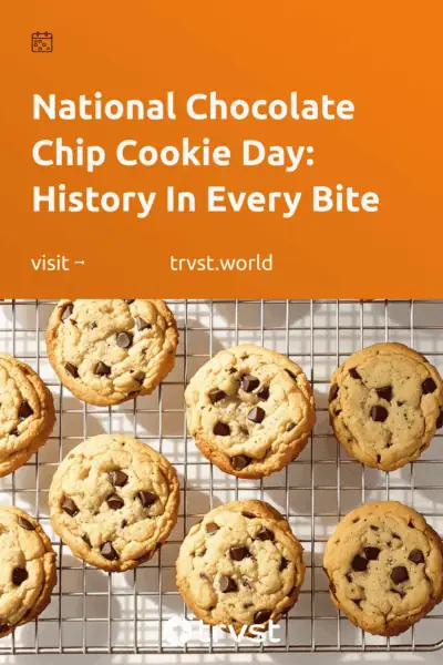 Pinterest Image for National Chocolate Chip Cookie Day: History In Every Bite