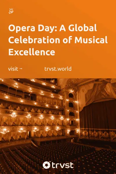 Pinterest Image for Opera Day: A Global Celebration of Musical Excellence