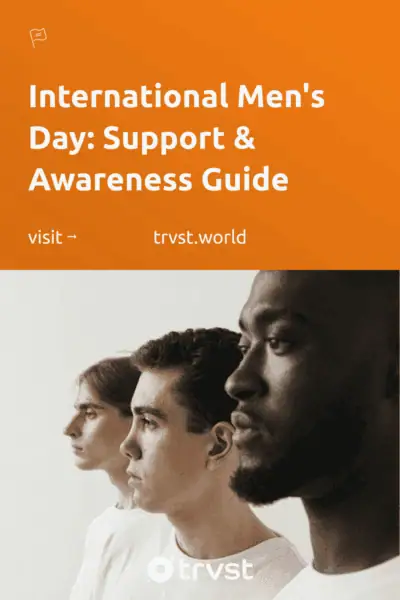 Pinterest Image for International Men's Day: Support & Awareness Guide
