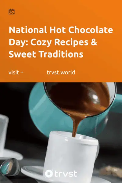 Pinterest Image for National Hot Chocolate Day: Cozy Recipes & Sweet Traditions