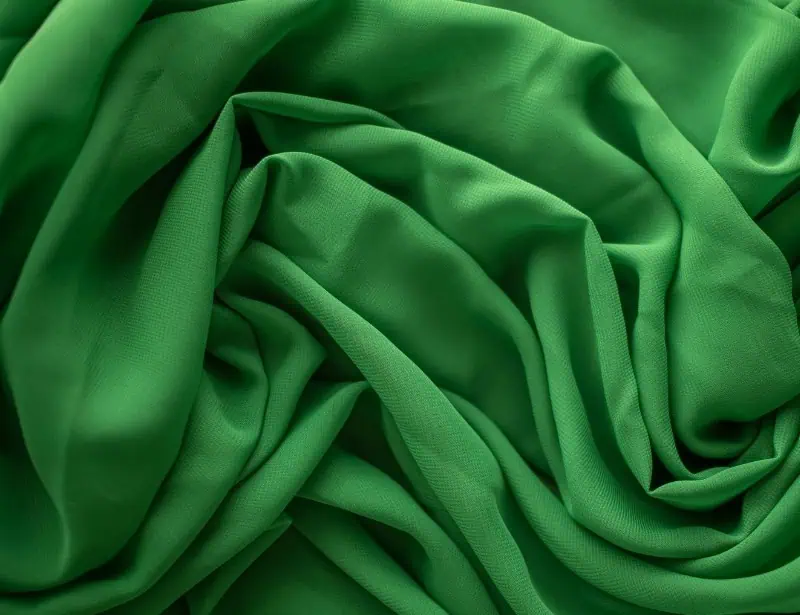 beautiful green fabric