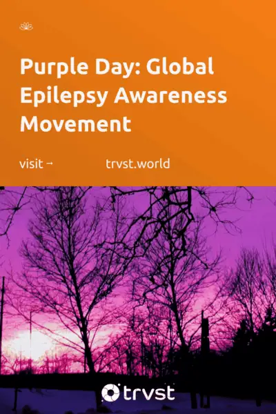 Pinterest Image for Purple Day: Global Epilepsy Awareness Movement